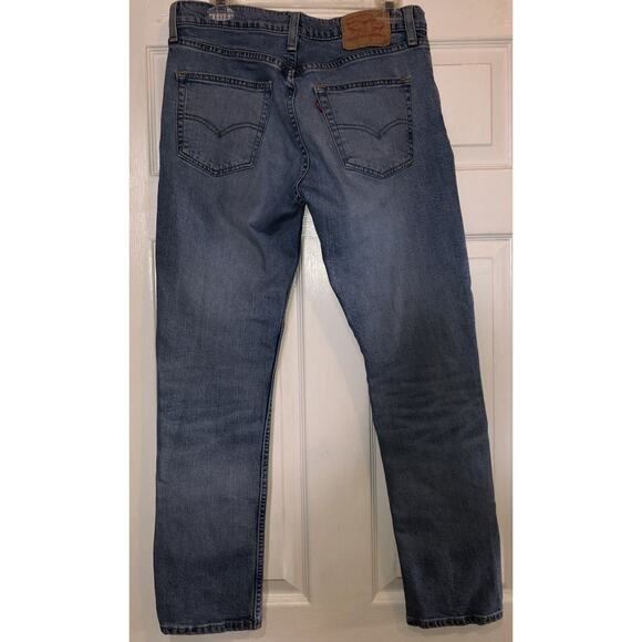 Levis 511 Slim Fit Stretch Jeans Blue Wash Low Rise Denim Men’s 32x30 (31x28) - Picture 2 of 15